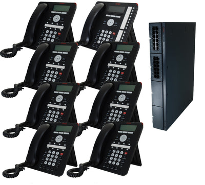Business Phone System by AVAYA: Essential DIGITAL Edition (8 Phone Bundle)