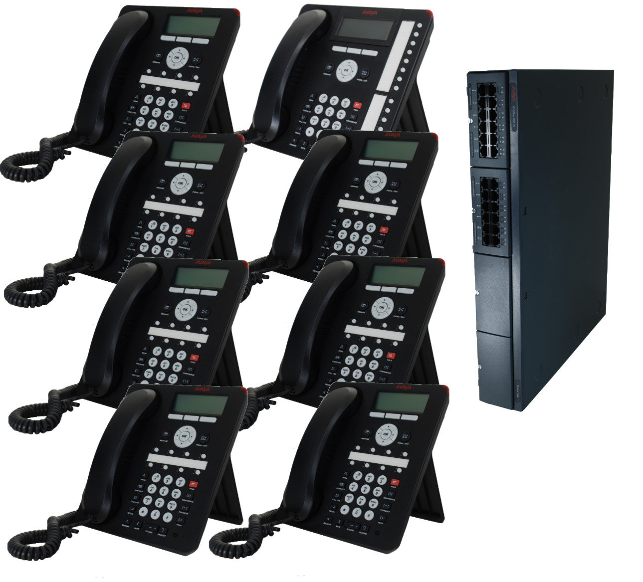 Avaya Phone System - IP Office With 8 Phones Package