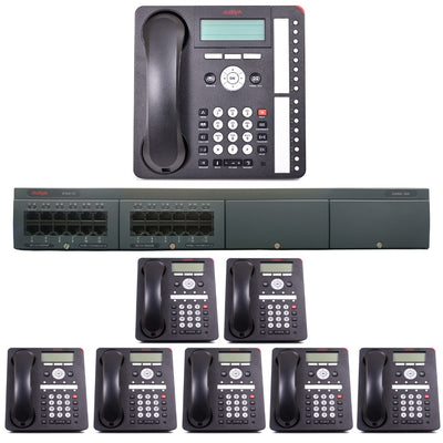 Business Phone System by AVAYA: Essential DIGITAL Edition (8 Phone Bundle)