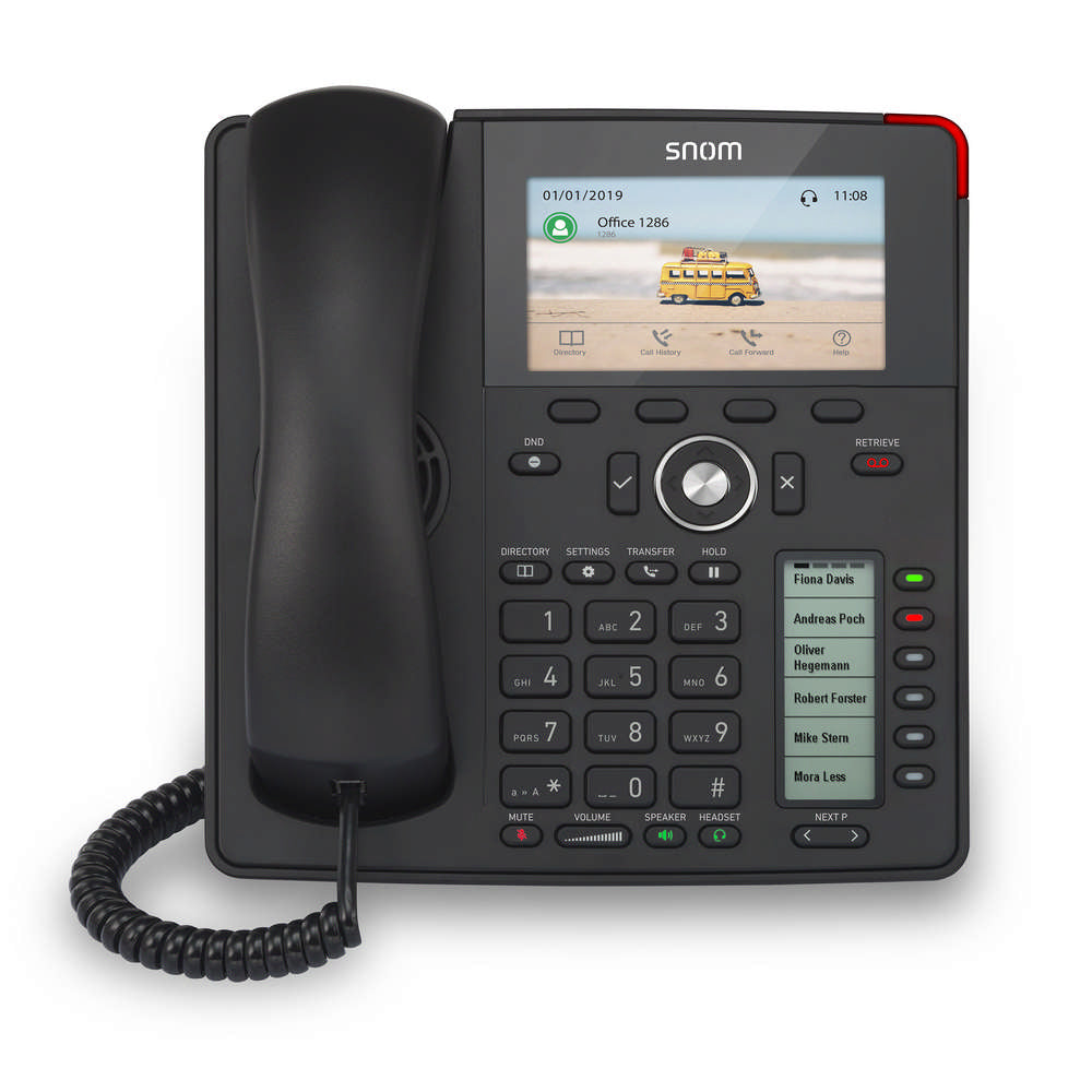 Snom D785 High Resolution 4.3 inch TFT Color Display