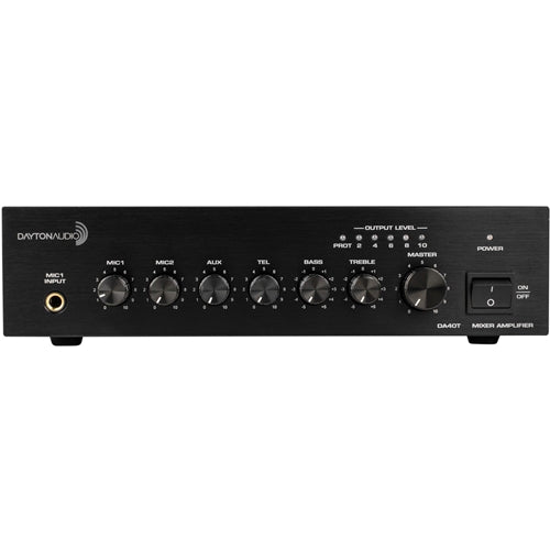 DA40T 40W Tabletop Mixer-Amplifier 70V/100V