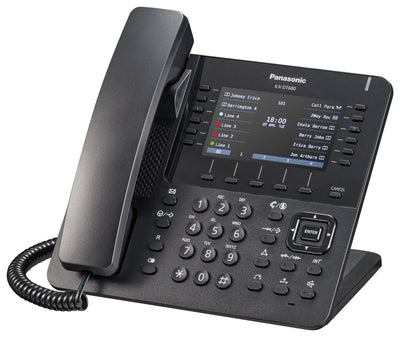 Panasonic KX-DT680-B Black Digital Display Speakerphone 4.3 inch Color LCD