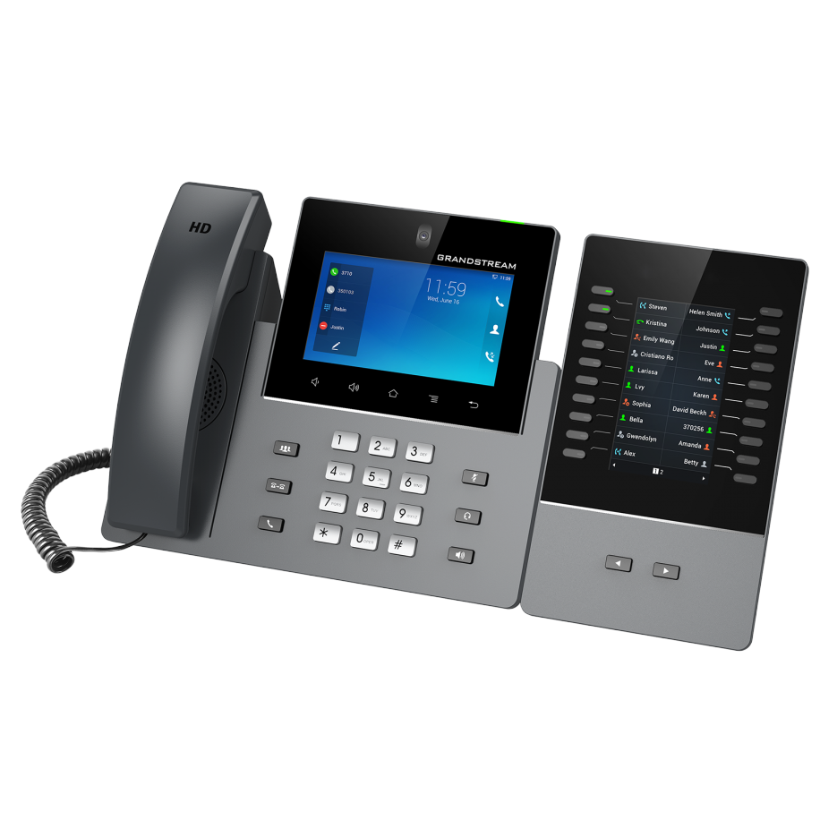 Grandstream Extension Module for GRP2615, GRP2624, GRP2650, GRP2670 and GXV3350 and GXV3450