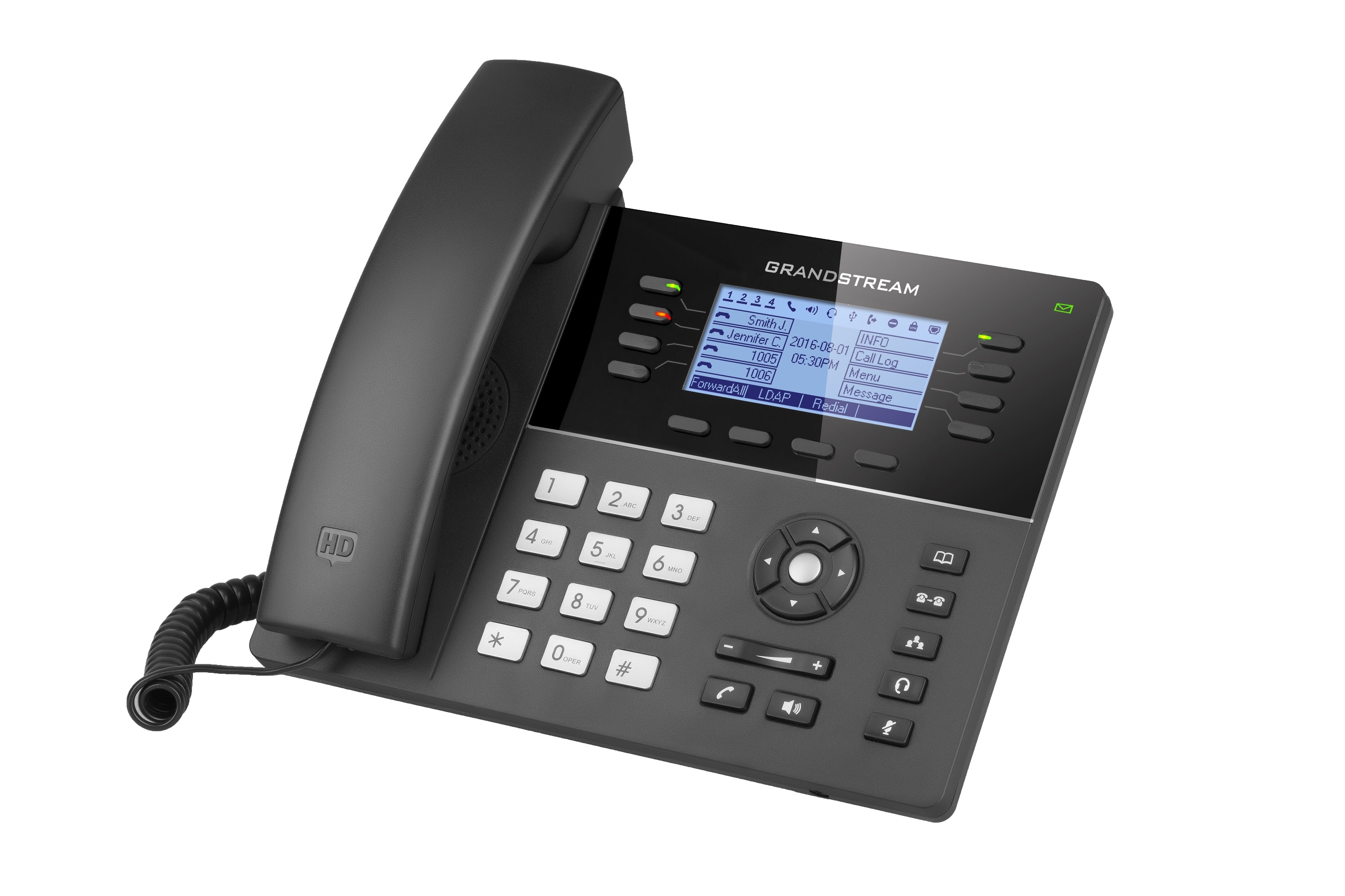 Grandstream GXP1780 Powerful Mid-range 8-Line, 4SIP Accounts Phone