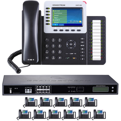 Business Phone System by Grandstream: 8 Line Ultimate Package