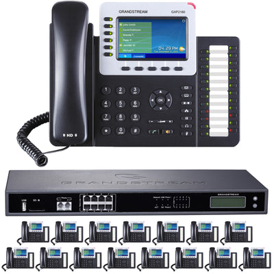 Business Phone System by Grandstream: 8 Line Ultimate Package