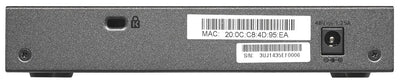 ProSafe® Plus 8-Port Gigabite Ethernet Switch With 4 PoE Ports