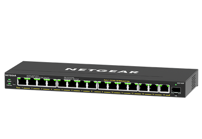 Netgear 15-Port PoE+ Gigabit Ethernet Plus Switch (180W) with 1 SFP Port Managed Switch