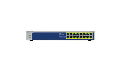 Netgear 16-Port Gigabit Ethernet High-Power PoE+ Unmanaged Switch (260W)