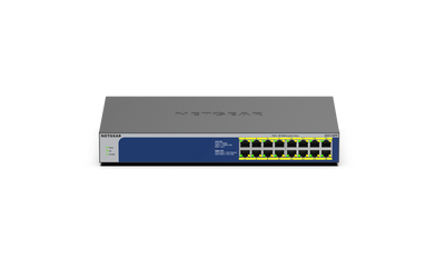 Netgear 16-Port Gigabit Ethernet High-Power PoE+ Unmanaged Switch (260W)