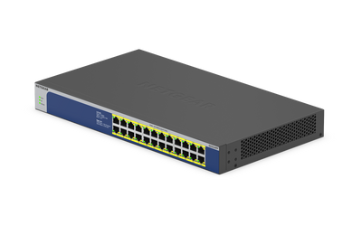 Netgear 24-Port Gigabit Ethernet High-Power PoE+ Unmanaged Switch (300W)