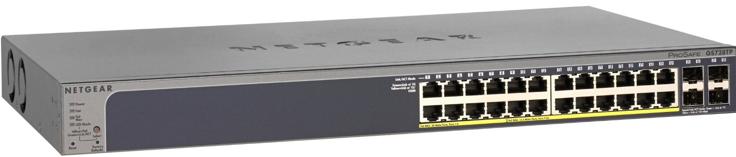 Netgear ProSafe 24-Port Gigabit PoE Smart Switch