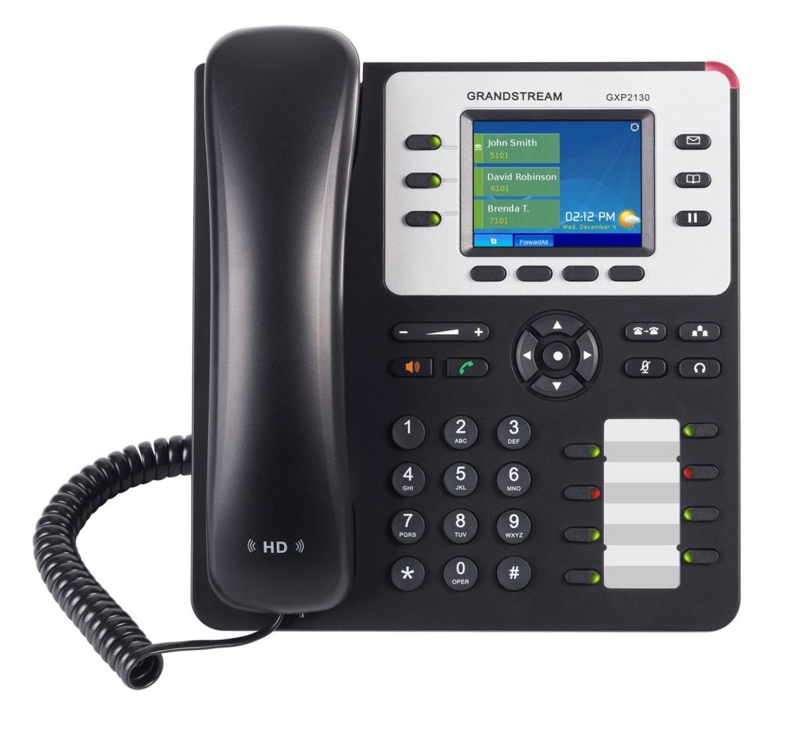 Hosted Solution - 4 Grandstream IP Phones Includes 3-Lines with Unlimited Calling for 3 Months