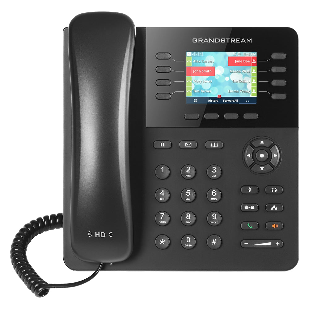 Business Phone System 'Mission Machines' G200C: Includes Grandstream GXP2135 Phones + 'Mission Machines' Cloud Server + Free 3-Months of 'Mission Machines' Cloud Phone Service
