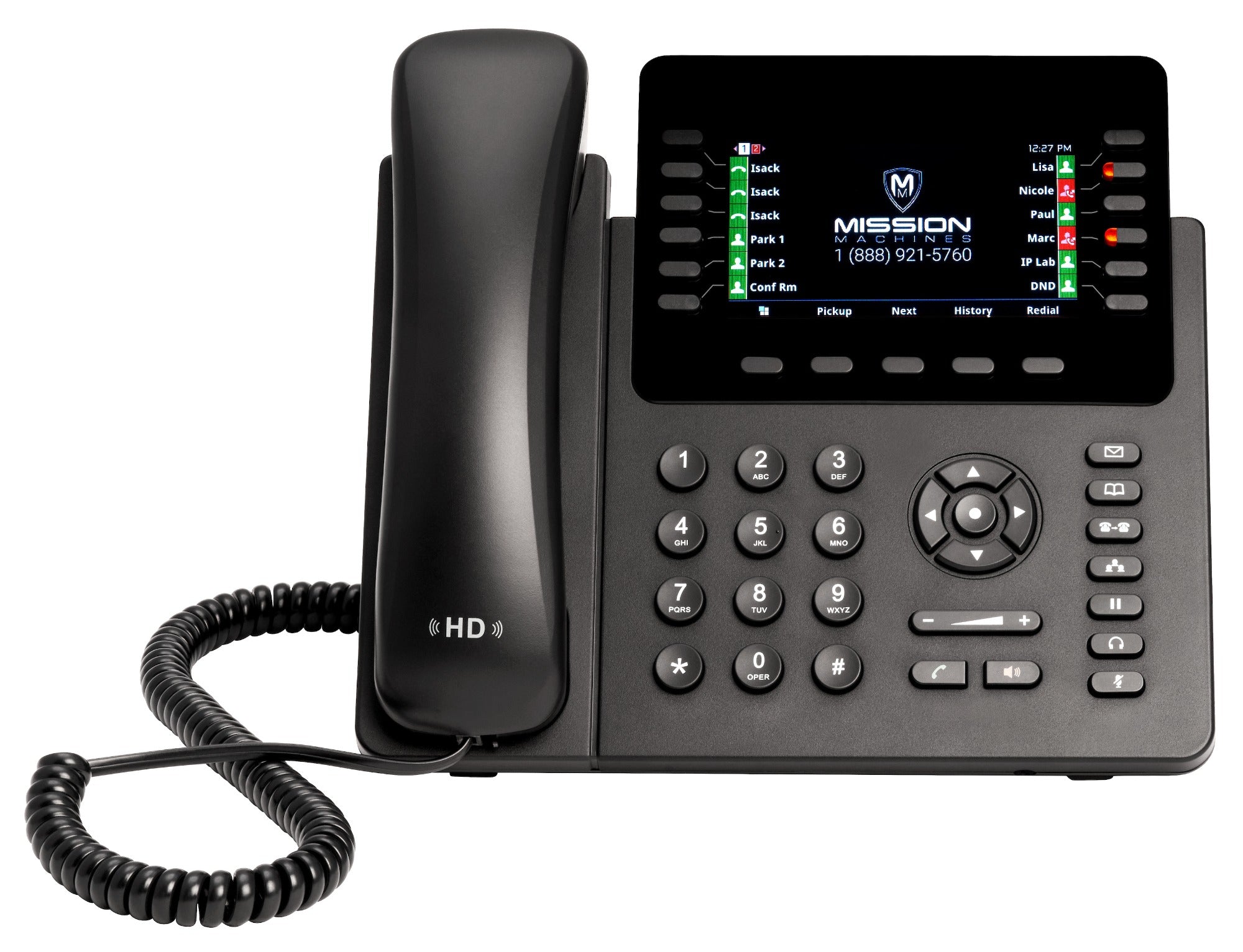 Business Phone System 'Mission Machines' G300C: Includes Grandstream GXP2170 Phones + 'Mission Machines' Cloud Server + Free 3-Months of 'Mission Machines' Cloud Phone Service
