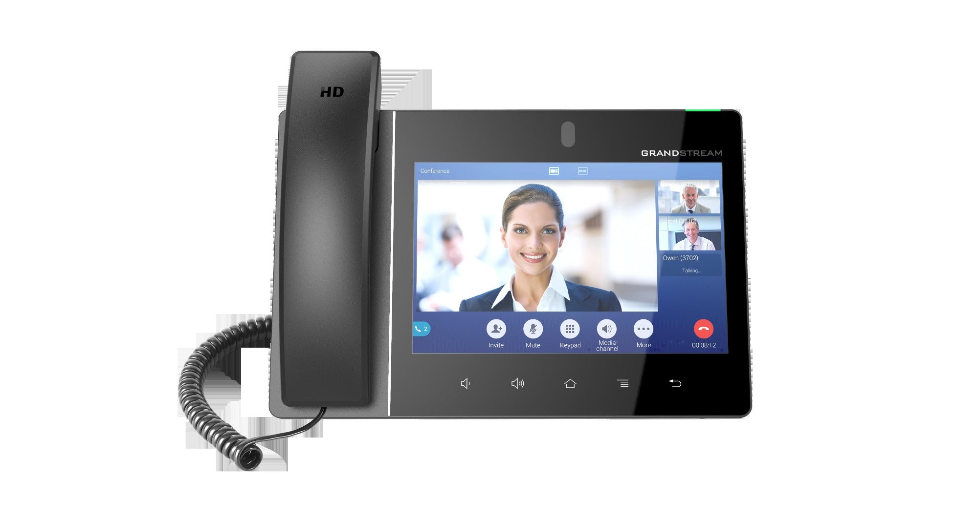 Grandstream GXV3380 16-line IP Video Phone with Android 7.x