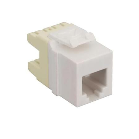 ICC Cat 3 EZ Modular Voice Jack, White, 25 pack RJ-11