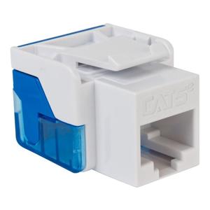 ICC Cat 5 EZ Modular Data Jack, White, 25 pack
