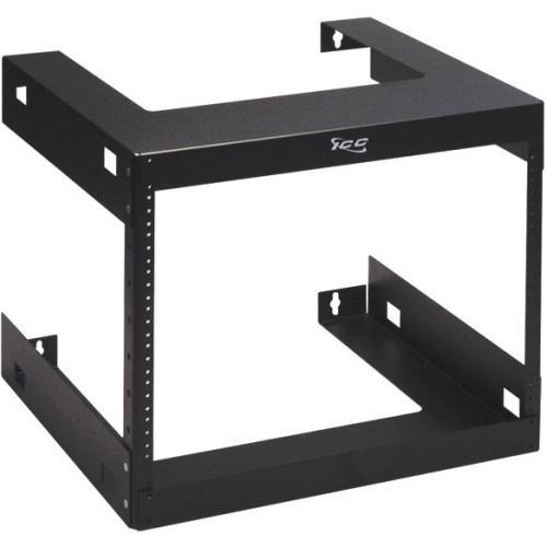 ICC Wall Mounted 18" Deep Data Rack: 8 RMS