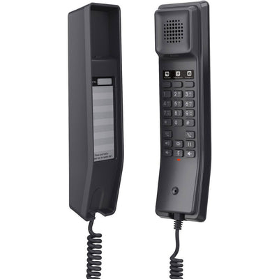 Grandstream Compact Hotel Phone w/built-in WiFi - GHP611W Black