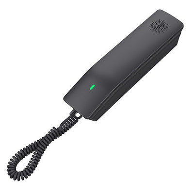 Grandstream Compact Hotel Phone w/built-in WiFi - GHP611W Black