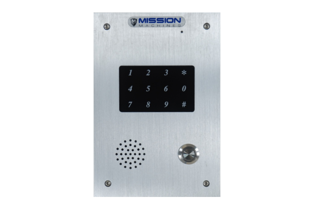 Mission Machines IPDP1000K - IP Door Phone with Touch Pad Keys
