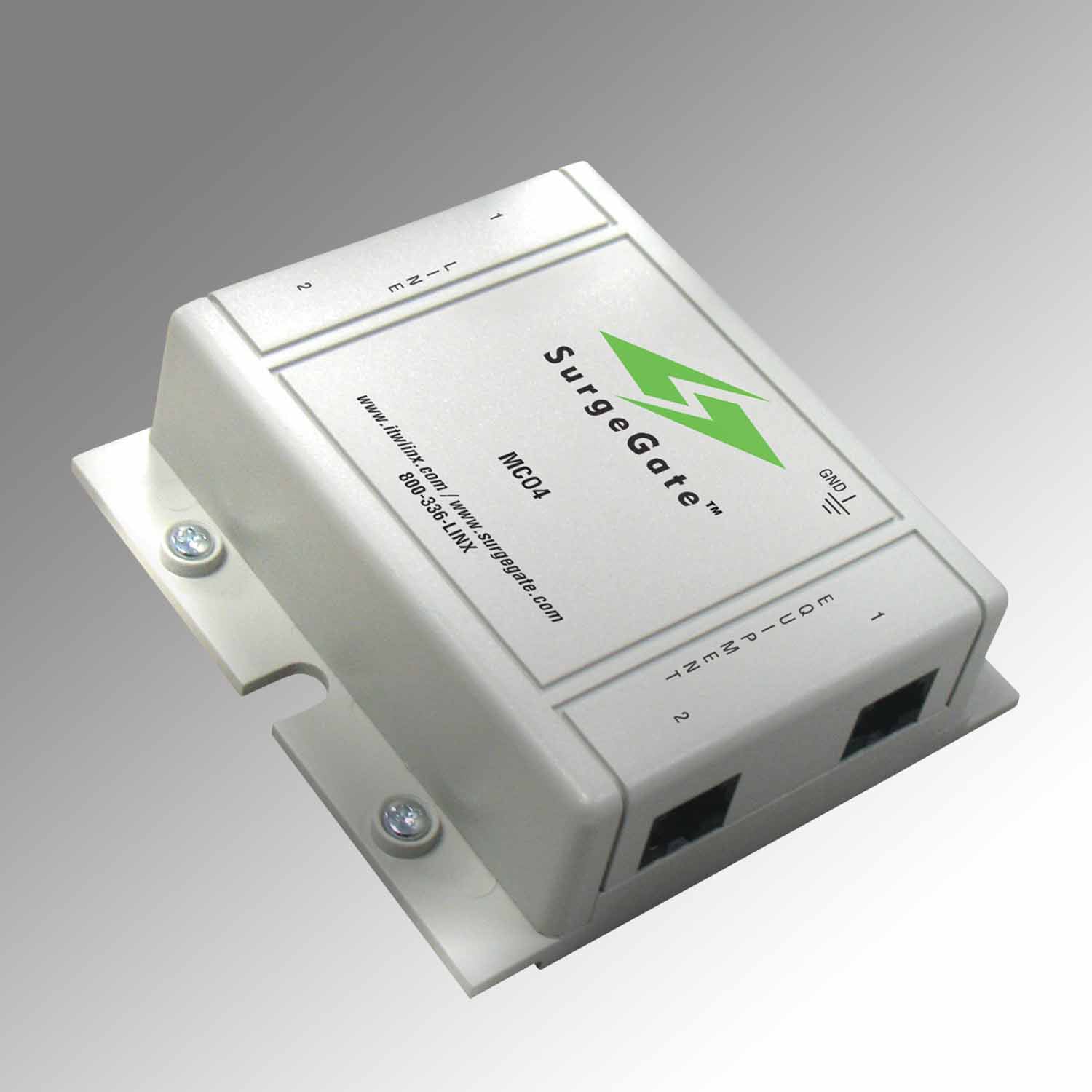 Surgegate Line Protector, 4-line, 2xRJ14