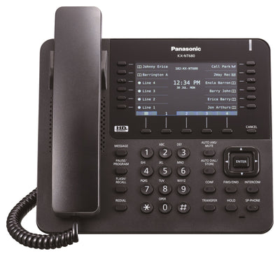 Panasonic KX-NT680-B Black IP Display Speakerphone 4.3 inch Color LCD