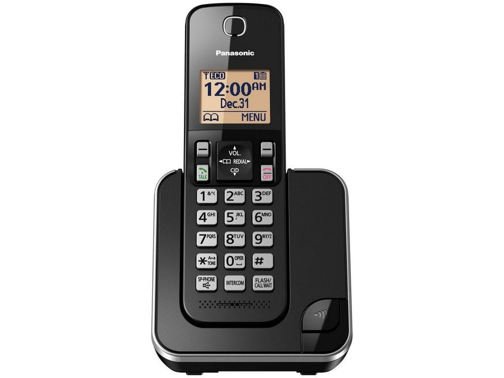 Panasonic KX-TGD510B Expandable Cordless Phone in Black