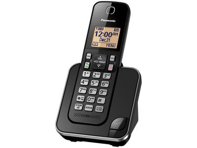 Panasonic KX-TGD510B Expandable Cordless Phone in Black