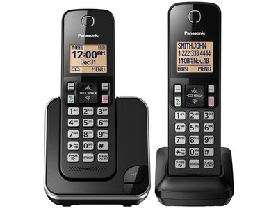 Panasonic Expandable Cordless Phone with 2 Handsets