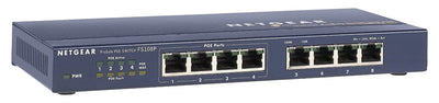 Netgear ProSafe 8-Port 10/100 Desktop Switch w/4 PoE Ports