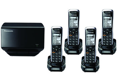 Panasonic TGP500 IP Cordless Phone Package with 4 Handsets