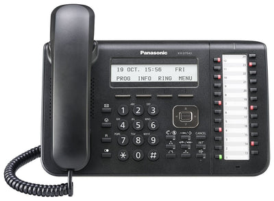 Business Phone System by Panasonic: NS700 Bundle with 4 Digital Phones - 1 Year of Dial Tone Service Included
