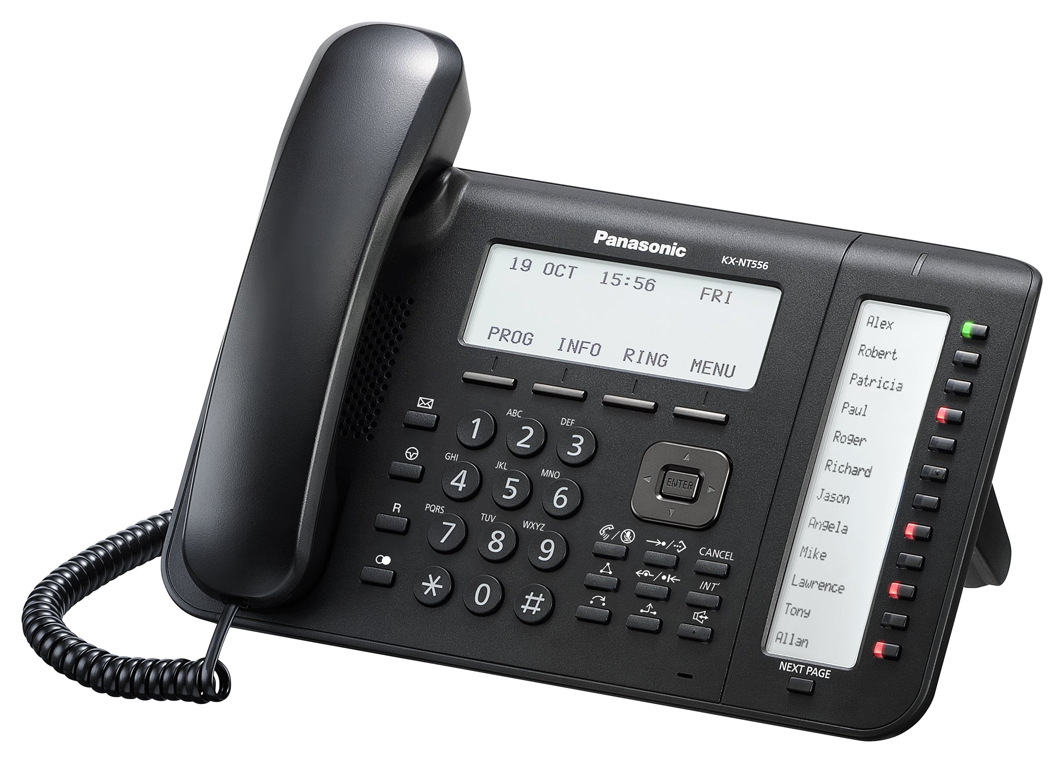 Business Phone System by Panasonic: NS700 Bundle with 4 IP Phones - 1 Year of Dial Tone Service Included