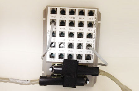 Custom PBX Conversion Kit:  25 Pair Amphenol Connectors to RJ11 Termination