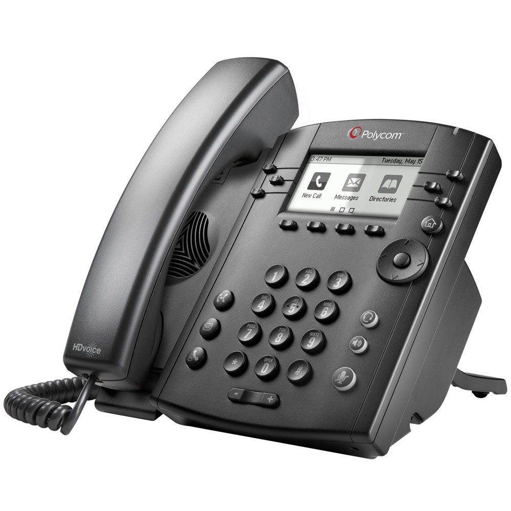 Polycom VVX 301 6-Line IP Phone PoE