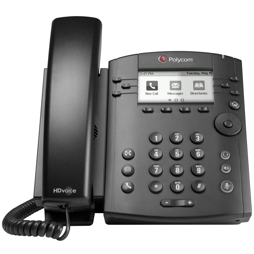 Polycom VVX 301 6-Line IP Phone PoE