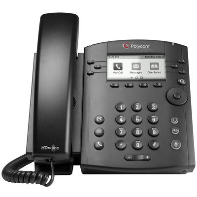 Polycom VVX 301 6-Line IP Phone PoE