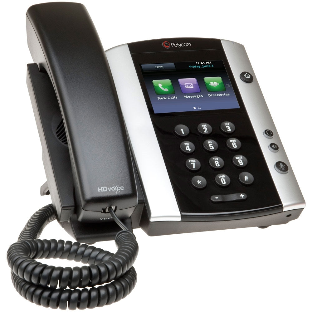 Polycom VVX 601 12-Line IP Phone withTouchscreen Refurbished