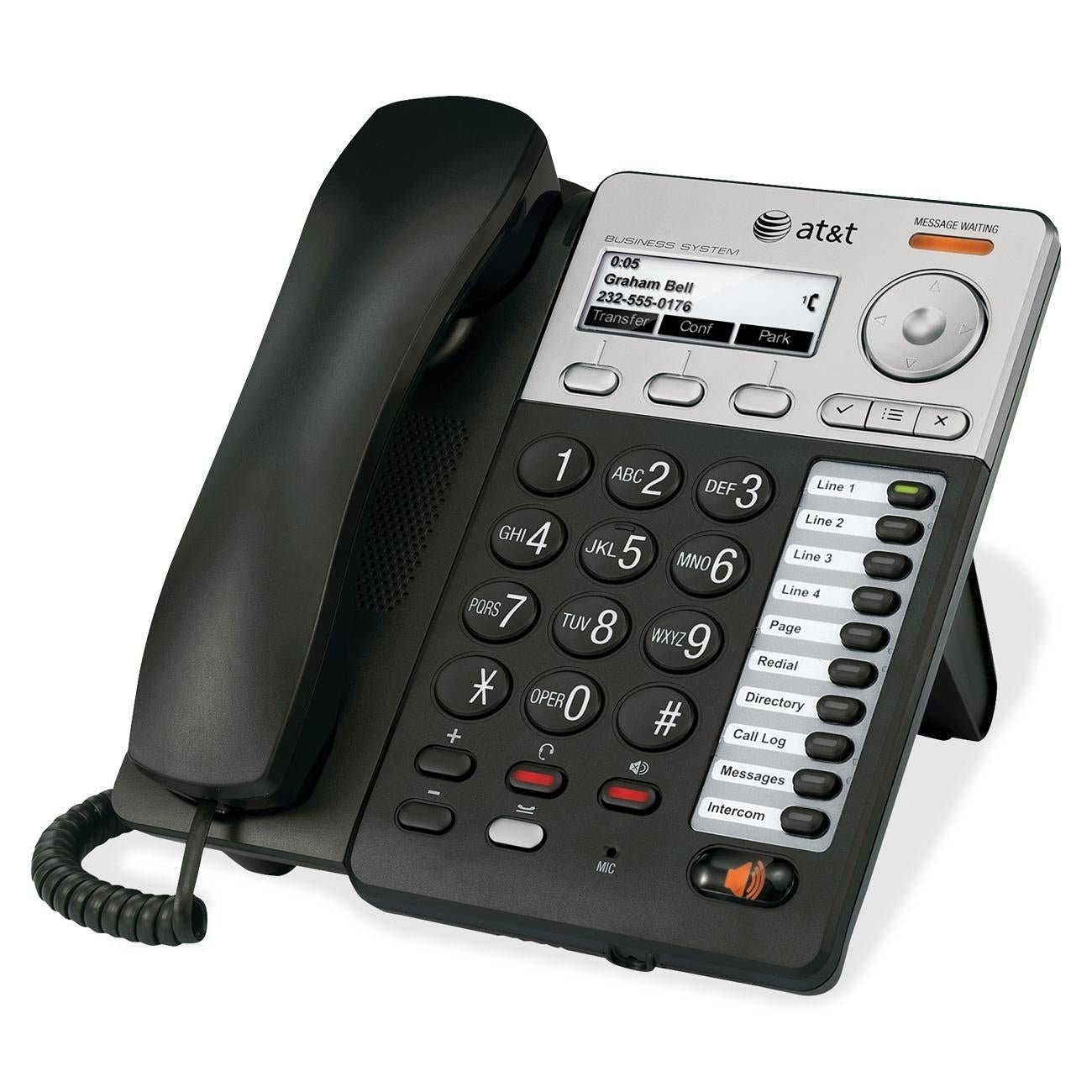 AT&T Syn248 Phone System With 7 IP Phones