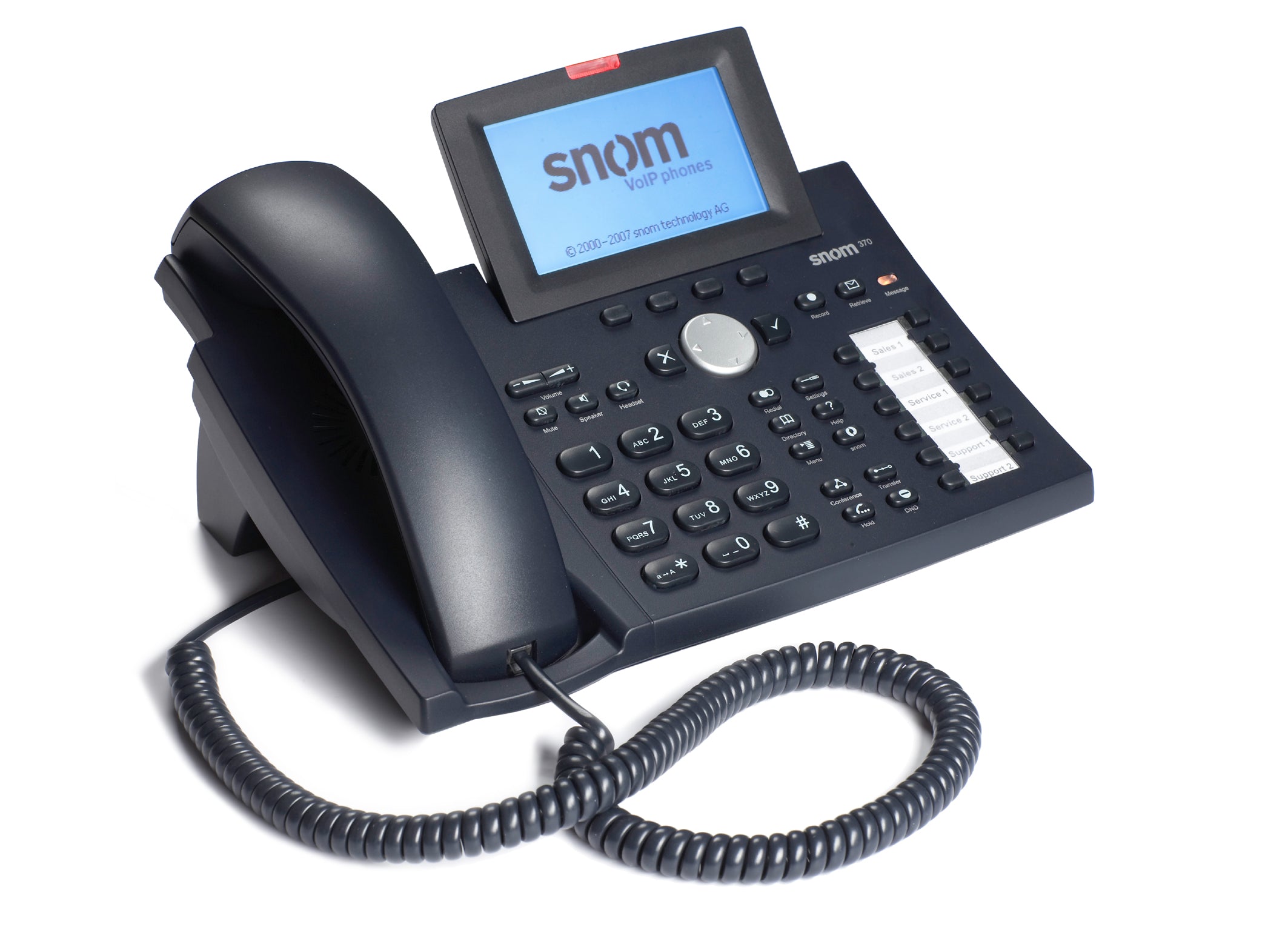 Snom 370 12-Button IP Phone
