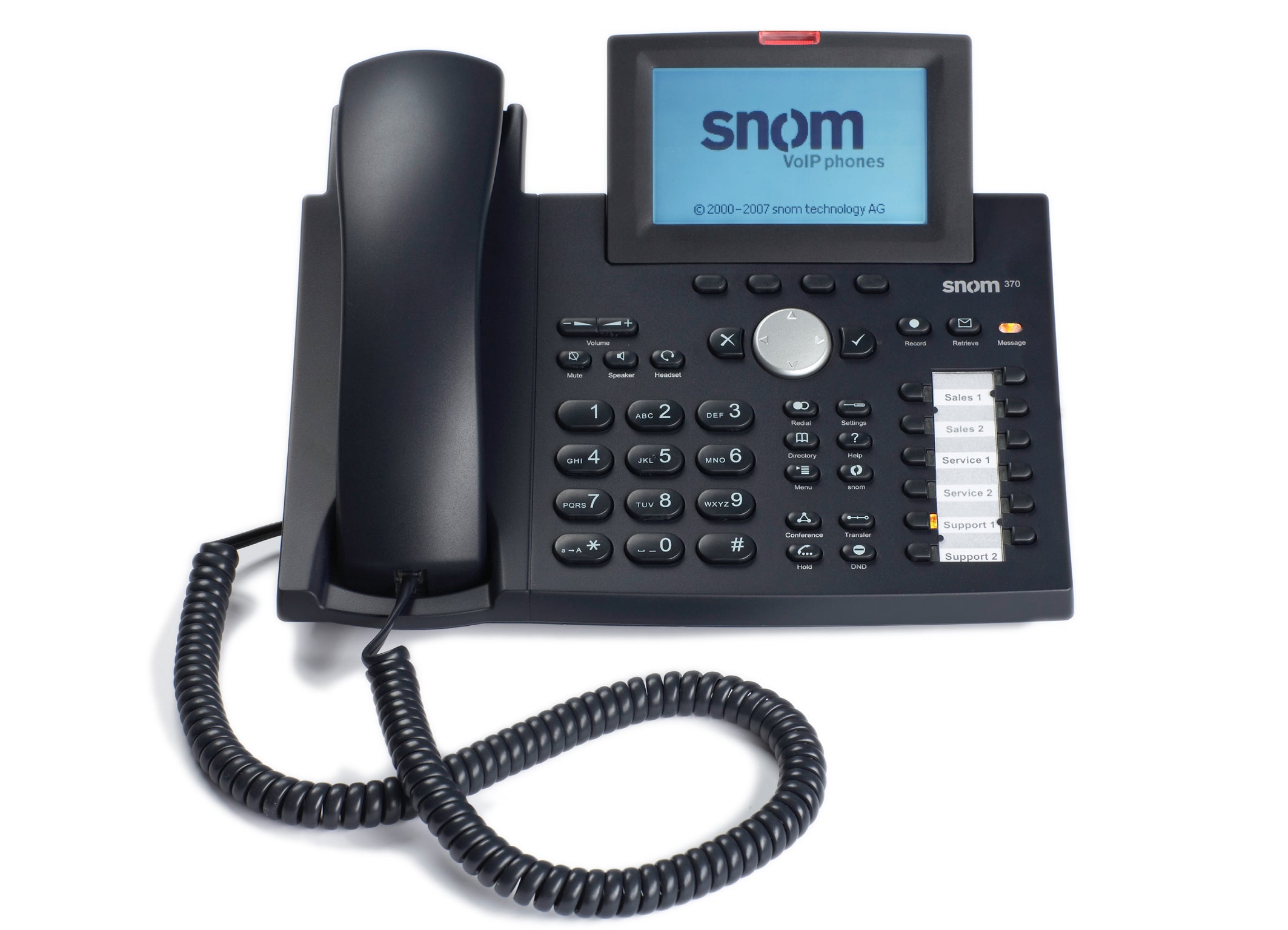 Snom 370 12-Button IP Phone