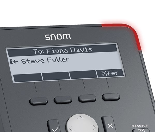 Snom D712 5-Button IP Phone