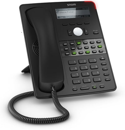 Snom D725 18-Button Gigabit IP Phone: Black