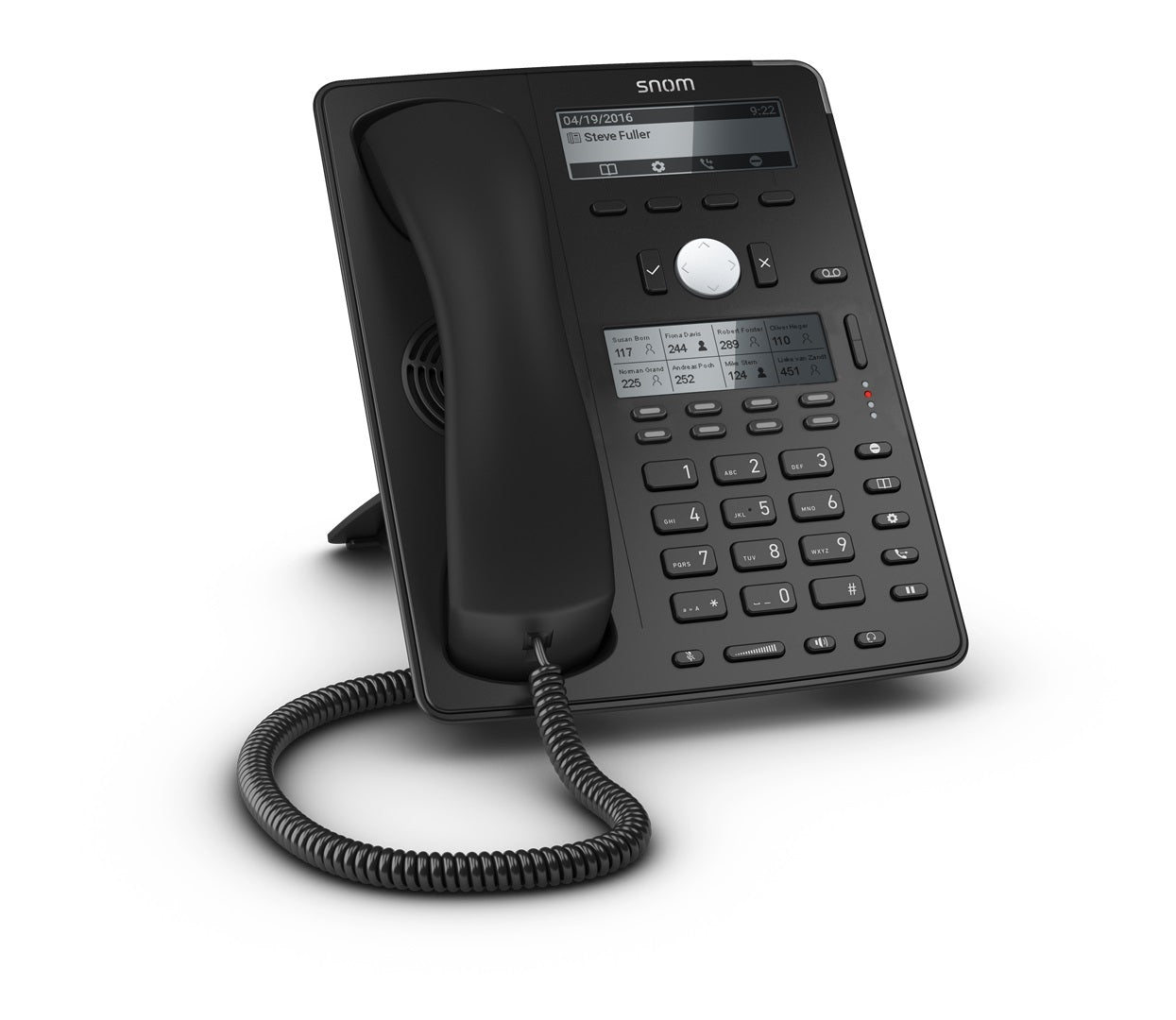 Snom D745 8-Button IP Phone