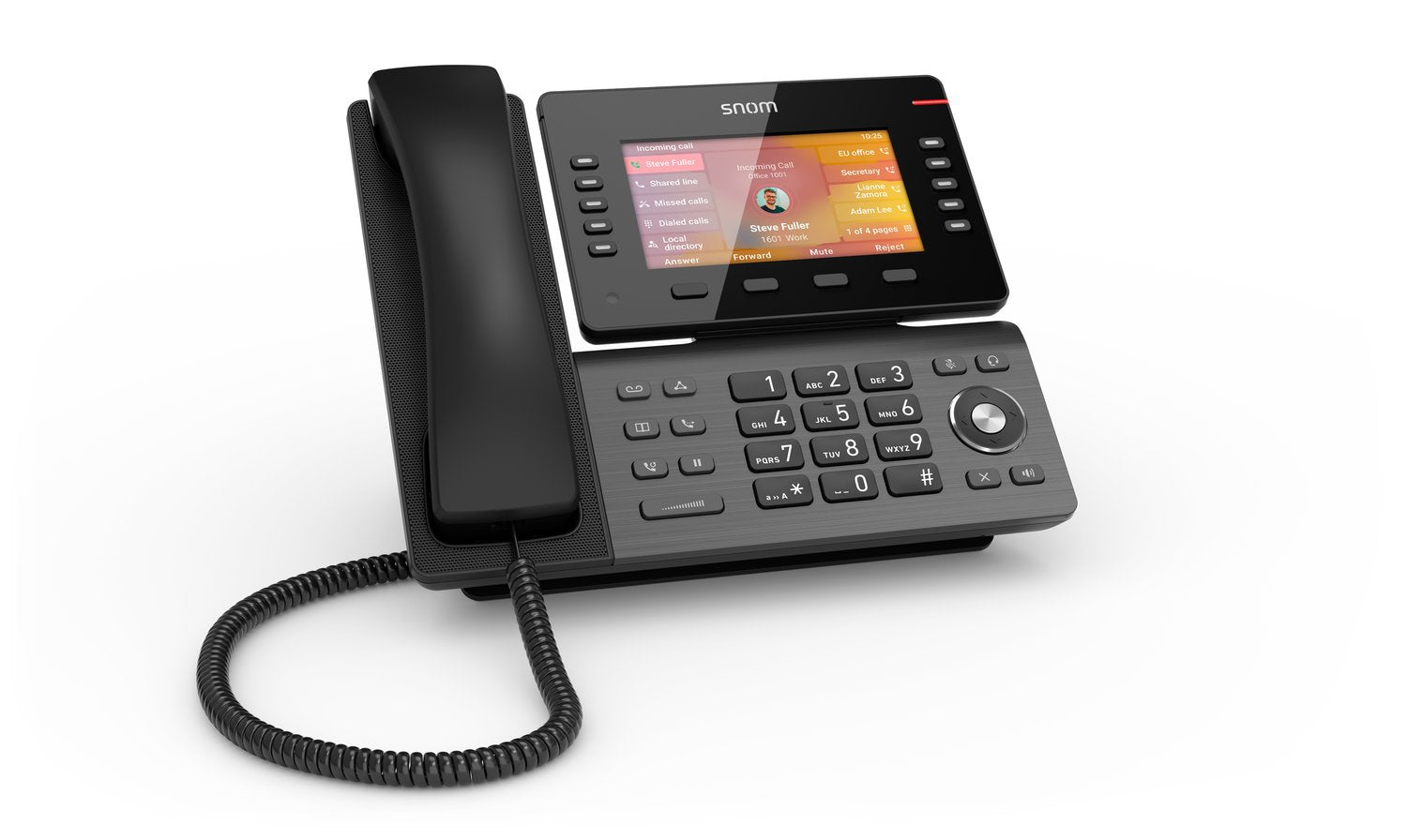 Snom D865 Desk Phone with Dual-band Wi-Fi and integrated Bluetooth 5.0