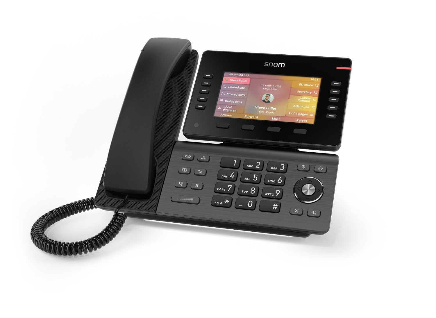 Snom D865 Desk Phone with Dual-band Wi-Fi and integrated Bluetooth 5.0