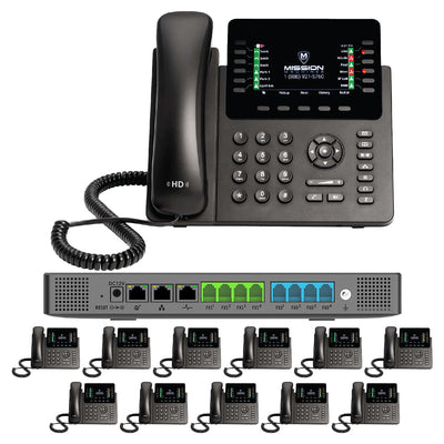 Business Phone System: MM S-204. Supports 4 Traditional Lines & 2 VoIP Lines FREE Dialtone For 3 Months