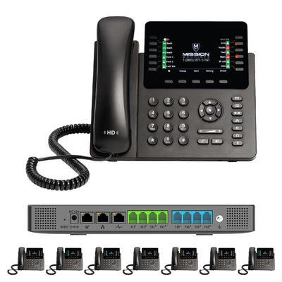 Business Phone System: MM S-204. Supports 4 Traditional Lines & 2 VoIP Lines FREE Dialtone For 3 Months